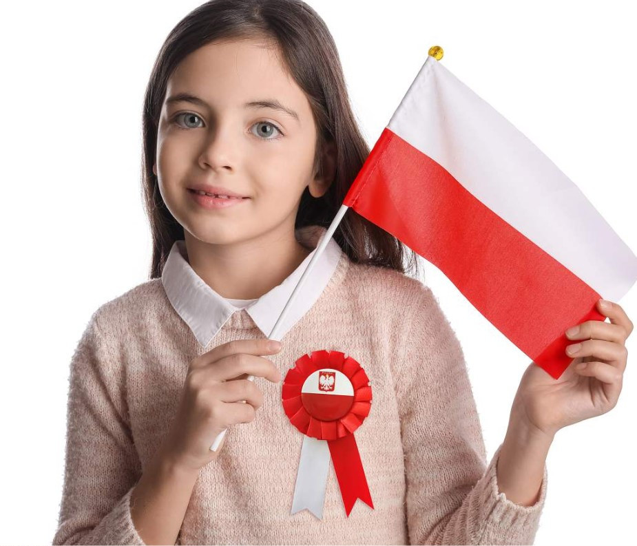 Kotylion narodowy Biało-czerwoni GoDan
